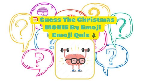 "Test Your Knowledge" (🎅 Guess The Christmas Movie By Emoji | Emoji Quiz 🎄)
