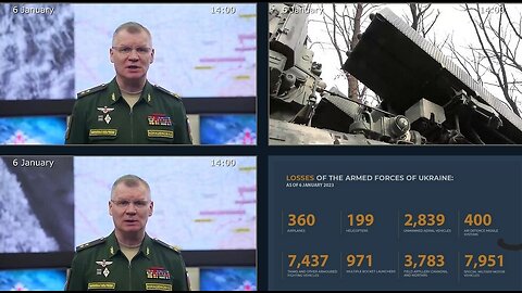 06.01.23 ⚡️Russian Defence Ministry report on the progress of the denazification of Ukraine