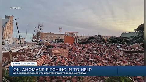 Oklahomans working to help victims of tornado outbreak