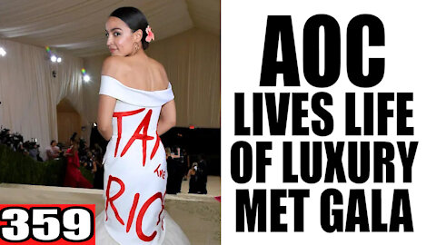 359. AOC Lives Life of Luxury at Met Gala