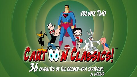 Cartoon Classics | 36 Favorites of The Golden Era Cartoons.