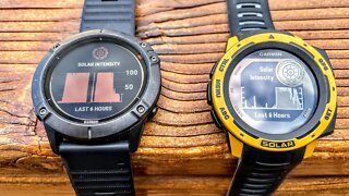 Solar Charging Watches...