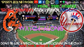 ⚾NEW YORK YANKEES vs BALTIMORE ORIOLES Live Reaction | WATCH PARTY | FEEL THE FORCE