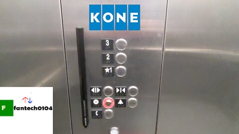 New Kone Ecodisc Elevator @ Albany International Airport - Albany, New York