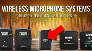 7 Important Things to Know Before Buying a Wireless Microphone System