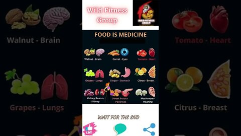 🔥Food is medicine🔥#shorts🔥#wildfitnessgroup🔥21 September 2022🔥