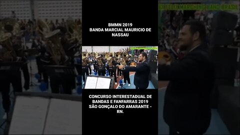 BMMN 2019 - BANDA MARCIAL MAURÍCIO DE NASSAU - #Shorts