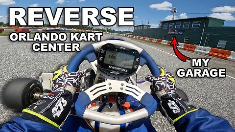 ORLANDO KART CENTER REVERSE!! DRIVER POV