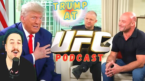 THREE DUDES TALK - Donald Trump Joins UFC Podcast Reaction