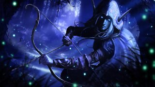 Relaxing Spooky Elf Music for Writing - Night Elf Fantasy ★590