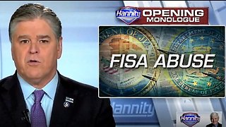 Hannity details shocking FISA abuse under FBI director James Comey