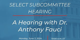 A Hearing with Dr. Anthony Fauci