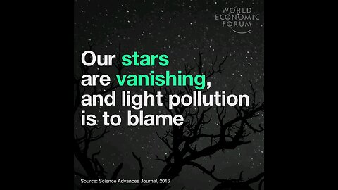 Our stars are vanishing_ and light pollution is to blame