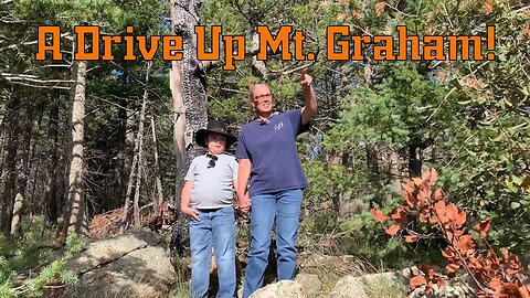 A Drive Up Mt. Graham with Switchbacks, Hair Pin Curves and Rocky Dirt Roads