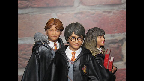 Harry Potter Iron Studios Unboxing & Review: Harry, Ron, Hermione & Hagrid!