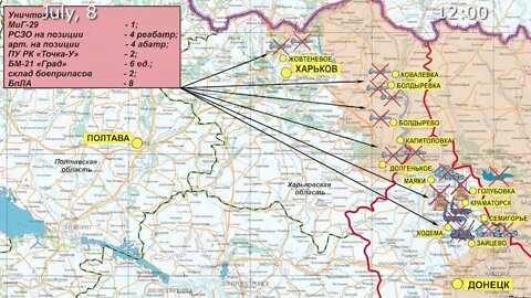 Russia's MoD July 8th Daily Special Military Operation Status Update!