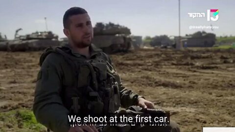 Israeli Army Commander Bar Zonshine Admits Implementing the 'HANNIBAL' Directive
