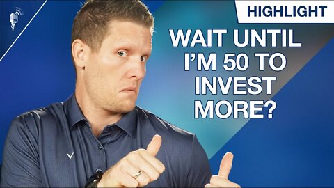 I'm 37 and Investing 25% of My Income. Is It Okay to Wait Until I'm 50 to Invest More?