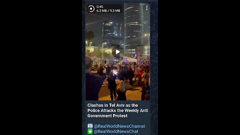 News Shorts: Tel Aviv Clash with Cops