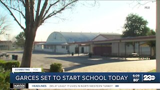 Garces set to start school Friday