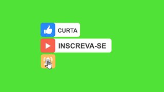 Chroma key botão inscreva-se green screen