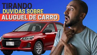 ALUGUEL DE CARROS - Como Funciona o CAUÇÃO as DIÁRIAS os KM LIVRE, MULTAS e Mais... Uber, 99pop