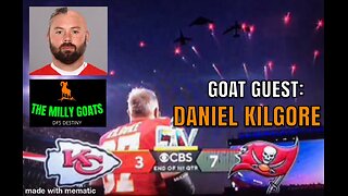 10 Year NFL Stud Daniel Kilgore (SF, MIA, KC) Joins the Show - GOAT Guests