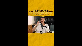 @chadveach People will always remember the way you made them feel so always add value