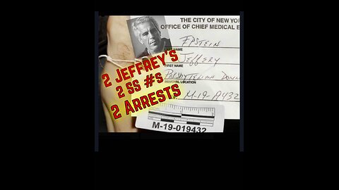 ❌Jeffrey Epstein: FUDGED Arrest Records