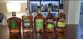 DS Side Bar: Apple Whiskey Taste Test!