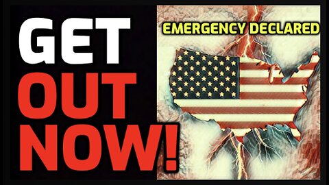 GET OUT NOW! - MAJOR DISASTER - FEDERAL EMERGENCY DECLARED! Patrick Humphrey