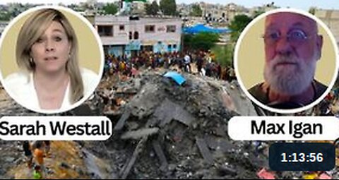 The Zionist Jews Grand Plan for Stealing Gaza with Max Igan and Sara Westall