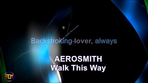 AEROSMITH - Walk This Way - Lyrics, Paroles, Letra