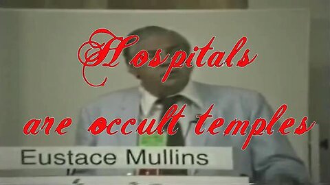 HOSPITALS, TEMPLES OF THE OCCULT