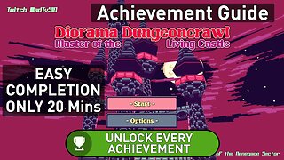 Diorama Dungeon Crawl - ACHIEVEMENT GUIDE w/ CHEAT (1000GS/Platinum in 20 Mins)