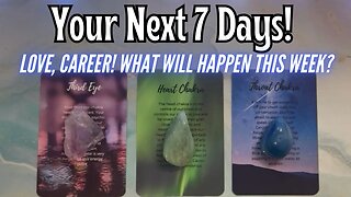 🦋 YOUR NEXT 7 DAYS! WHAT WILL HAPPEN THIS WEEK? ❊ PICK A CARD ❊ Timeless Tarot Reading!