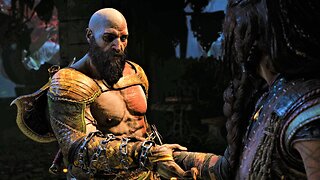 God of War 5 Ragnarok - Freya Forgives Kratos for Killing Baldur Scene PS5 (4K 60FPS)