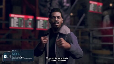 Watch Dogs: Legion - Bare Knuckle League, All title matches