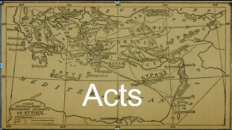 Acts 16 First Missionary Journey: Cyprus and Galatia 13:1-52