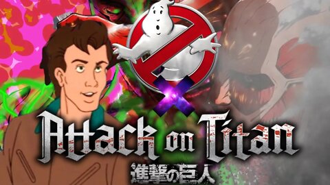 360° Ghostbusters x Attack on Titan: Peter Venkman Titan Speedpaint