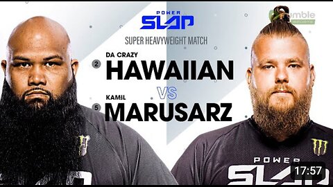 Da crazy Hawaiian vs Kamil marusarz power slap 4 full match