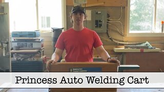 Princess Auto Welding Cart