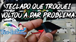 Troquei O Teclado Desse Notebook Acer E Deu Defeito Em Pouco Tempo. E Agora Quem Poderá Me Ajudar?