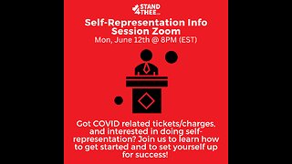 Stand4THEE Self-Representation Info Zoom Mon, June 12 2023