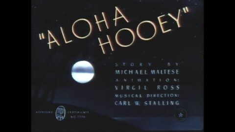 1942, 1-31, Merrie Melodies, Aloha Hooey
