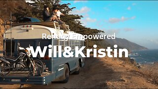 How I Live OFF-THE-GRID in a BUS with my FAMILY | Will & Kristin with Renogy
