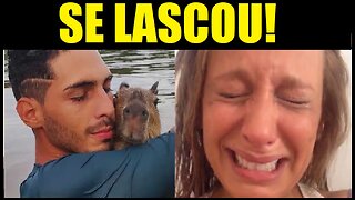 LUISA MELL PERDENDO SEGUIDORES POR CAUSA DA HISTÓRIA COM CAPIVARA FILÓ