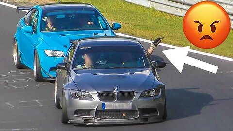 Nürburgring AGRESSIVE DRIVERS, DANGEROUS SITUATIONS, BAD DRIVING