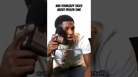 NBA YOUNGBOY TALKS ABOUT SERVING TIME #shorts