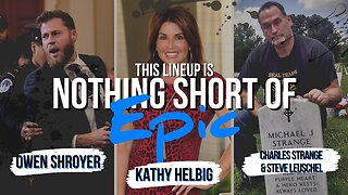 Epic Lineup! 🇺🇸 #1 Canceled Millennial Owen Shroyer + Whistleblower Charles Strange, Kathy Helbig